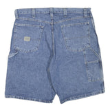 WRANGLER Mens Blue Denim Casual Shorts XL W40 Workwear Relaxed Fit