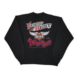 1991 Born To Die Tultex Jesus Christ Sweatshirt - XL Black Cotton