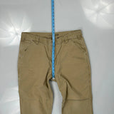 Carhartt Double Knee Carpenter Pants - 38W 30L Khaki Cotton