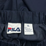 Fila Track Pants - XL Navy Nylon