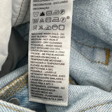 501 Levis Jeans - 27W 29L Light Wash Cotton