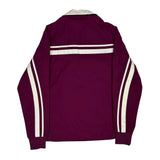 Nike Striped Track Jacket - XL White Polyester