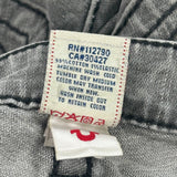 True Religion Skinny Jeans - 30W UK 8 Grey Cotton