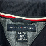 Age 8-10 Tommy Hilfiger Spellout Polo Shirt - Small Red Cotton