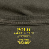 Polo By Ralph Lauren T-Shirt - Large Green Cotton