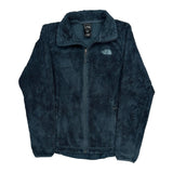 The North Face Fleece Jacket - Small Blue Polyester