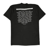 Vintage 1993 Barry Manilow Tour Fruit Of The Loom Single Stitch T-Shirt - Large Black Cotton