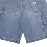 CALVIN KLEIN JEANS Mens Blue Denim Casual Shorts M W28 Classic Fit Cotton Blend