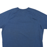 CARHARTT Mens Blue Pocket T-Shirt 2XL Short Sleeve Crew Neck Workwear Cotton