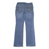 WRANGLER Womens Blue Regular Bootcut Denim Medium W30 L31 Stylish Classic Fit
