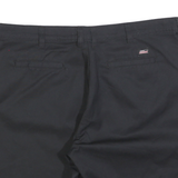 DICKIES Womens Shorts Black Casual XL W38 Cotton Blend Classic Fit Pockets