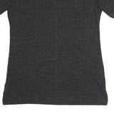 NIKE Womens Black Graphic T-Shirt M Short Sleeve Crew Neck Just Do It Logo