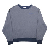 CHAMPION Mens Blue Crew Neck XL Cotton Blend Sweatshirt Pullover Casual