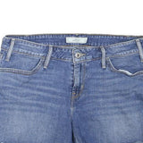 LEVI'S Womens Denim Blue Casual Shorts UK 8 W32 Cotton Blend Classic Fit