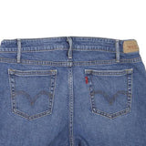 LEVI'S Womens Denim Blue Casual Shorts UK 8 W32 Cotton Blend Classic Fit