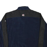 PUMA Mens Blue & Black Vintage Zip Jacket XL Polyester Blend Sportswear Casual