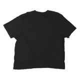 DICKIES Womens Black Crew Neck T-Shirt XL Cotton Blend Plain Short Sleeve