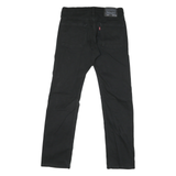 LEVI'S 513 Mens Black Slim Skinny Denim W29 L28 Zip Cotton Blend Slim Fit Jeans