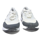 NIKE Air Max 1 Mens Low Top Trainers White & Grey Synthetic UK 9 Sport Casual