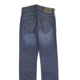 LEVI'S 511 Skinny Mens Jeans Blue Slim Denim Medium W32 L34 Stretch Zip