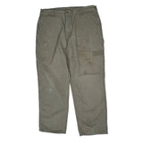 Carhartt Carpenter Trousers - 38W 32L Khaki Cotton