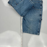 Wrangler Denim Shorts - 35W 10L Blue Denim