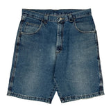 Wrangler Denim Shorts - 32W 9L Blue Cotton