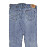 LEVI'S 502 Mens Jeans Blue Regular Straight Denim Medium W38 L30 Classic Style