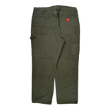 Dickies Carpenter Pants - 36W 31L Green Cotton
