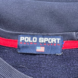 Polo Sport Sweatshirt - Large Blue Cotton