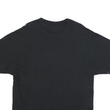 CHAMPION Mens Black T-Shirt XL Short Sleeve Crew Neck Cotton Blend Classic Logo