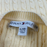 Tommy Hilfiger Cardigan - XL Yellow Cotton
