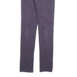 LEVI'S Womens Slim Purple Cotton Blend Denim Jeans W28 L33 Classic Zip Pockets