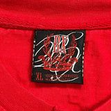 Crown Logo Brooklyn Xpress Graphic T-Shirt - XL Red Cotton