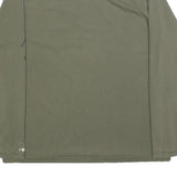 CARHARTT Mens Green Long Sleeve Crew Neck Pocket T-Shirt L Casual Workwear