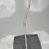 501 Levis Jeans - 36W 32L Gray Cotton