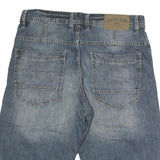 ANGELO LITRICO Mens Blue Casual Denim Shorts M W36 Cotton Relaxed Fit