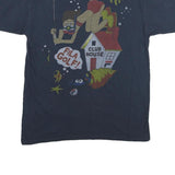 FILA Mens Navy Blue Graphic T-Shirt M Short Sleeve Crew Neck Golf Clubhouse