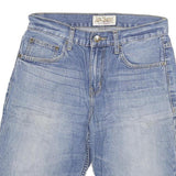 LOIS JEANS Womens Denim Blue Casual Shorts L W30 Cotton Blend