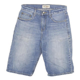 LOIS JEANS Womens Denim Blue Casual Shorts L W30 Cotton Blend