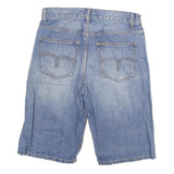 LOIS JEANS Womens Denim Blue Casual Shorts L W30 Cotton Blend