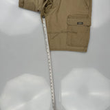 Wrangler Cargo Shorts - 34W 10L Khaki Cotton