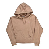 Reverse Weave Champion Hoodie - Large Pink Cotton