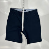 Tommy Hilfiger Chino Shorts - 32W 9L Navy Cotton