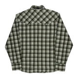 Wrangler Checked Shirt - XL Green Cotton