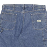 WRANGLER Mens Denim Blue Casual Shorts 3XL W38 Cotton Blend Workwear