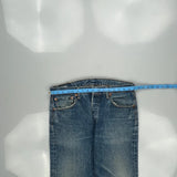 501 Levis Jeans - 33W 34L Blue Cotton