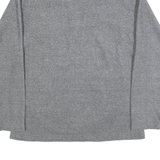 DISNEY Mens Grey Disneyland Mickey Mouse Quarter Zip S Sweatshirt