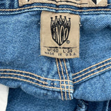 Jnco Wide Leg Jeans - 38W 34L Blue Cotton