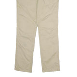 TOMMY HILFIGER Mens Cotton Beige Regular Fit Straight Leg Trousers W32 L30